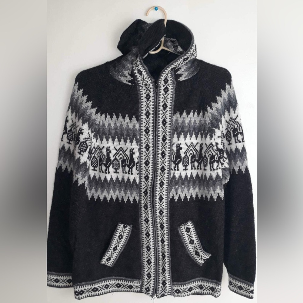 NEW Andean Alpaca Full Zip Hoodie for Women (M/L)